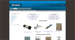 Desktop Screenshot of kauppa.kivipekat.fi