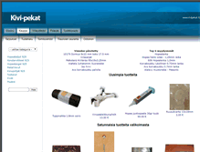 Tablet Screenshot of kauppa.kivipekat.fi